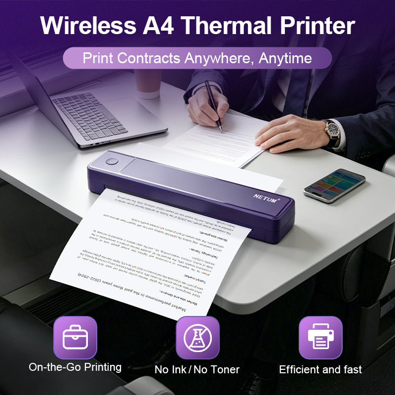 NETUM Portable Wireless Tattoo Stencil Printer