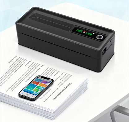 NETUM LT-D80S Large Paper Bin Portable A4 Thermal Printer
