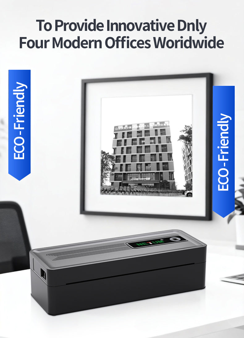 NETUM LT-D80S Large Paper Bin Portable A4 Thermal Printer