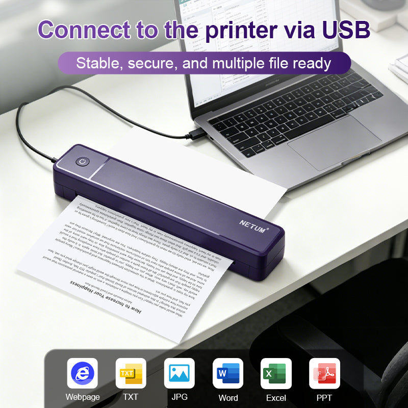 NETUM Portable Wireless Tattoo Stencil Printer