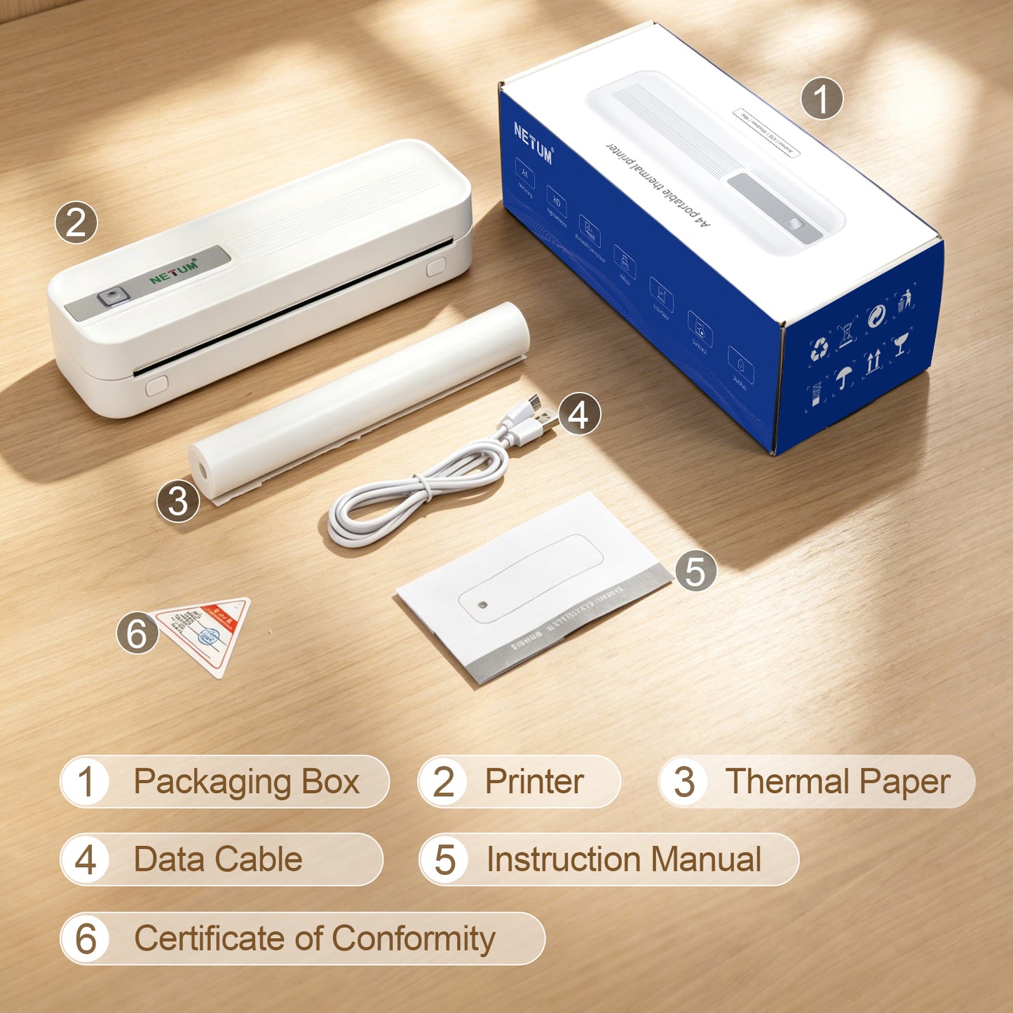 Portable Thermal Printer