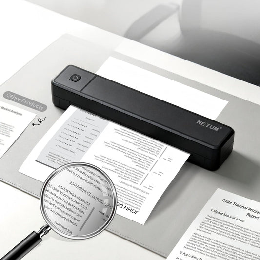 A4 Thermal printer Portable Size