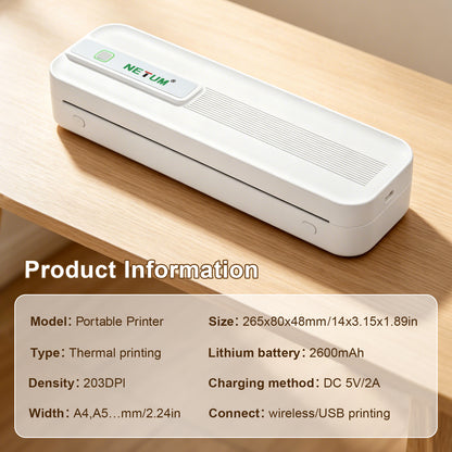 Portable Thermal Printer