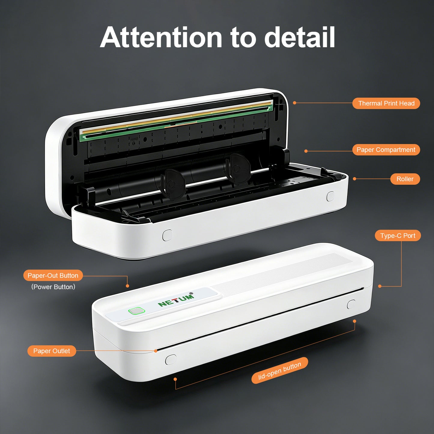 Portable Thermal Printer