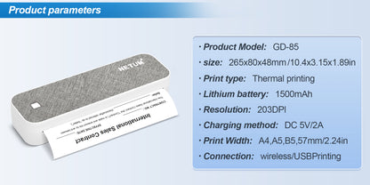 Portable A4 Thermal Printer