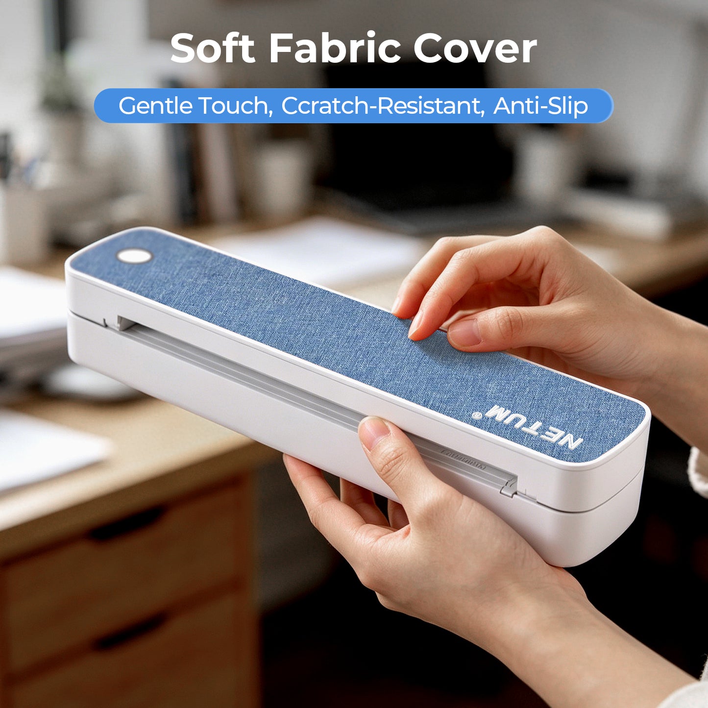NETUM LT-C10 Denim Texture Portable A4 Thermal Printer