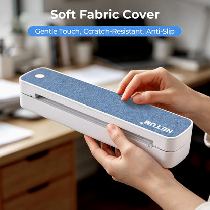 NETUM LT-C10 Denim Texture Portable A4 Thermal Printer