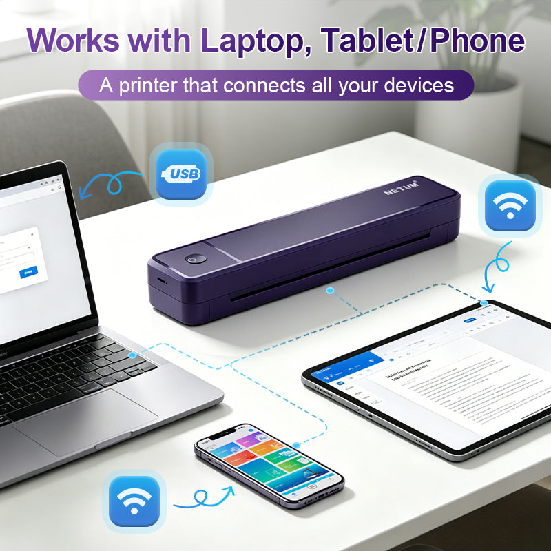 NETUM Portable Wireless Tattoo Stencil Printer