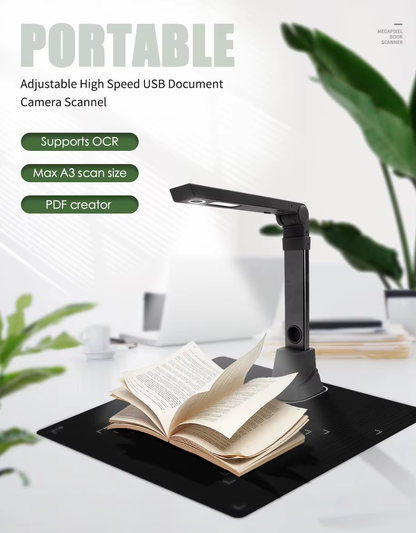 NETUM SD-2000 8MP A3/A4 Document Scanner & Visual Presenter