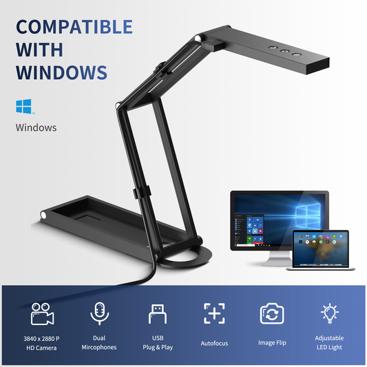 NETUM SD-1300 11MP Ultra HD Portable Document Scanner & Visualizer